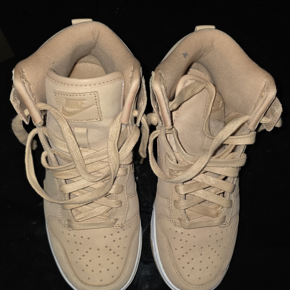 Nike Women's Tan High-Top Sneakers